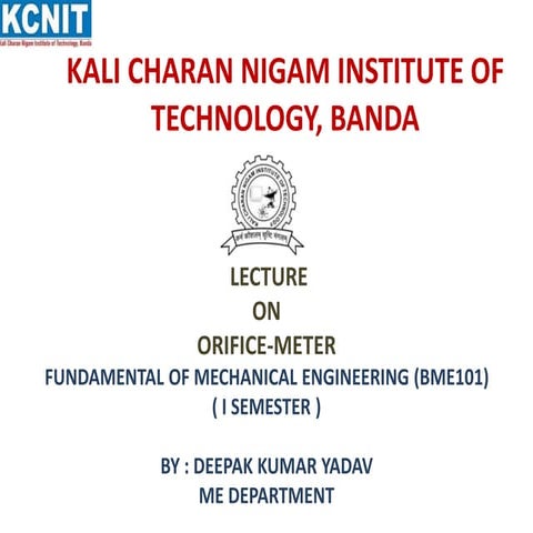 PPT ON ORIFICE-METER.pptx