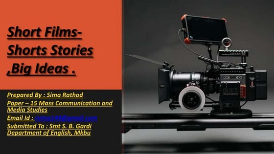 Sima Rathod presentations