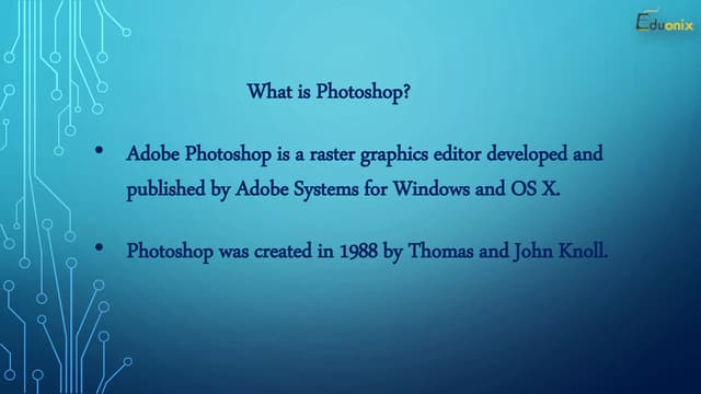PPT on Photoshop