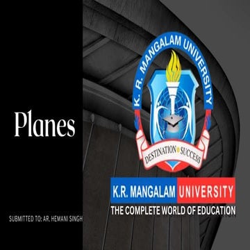 PPT ON PLANE and ITS TYPE.pptx