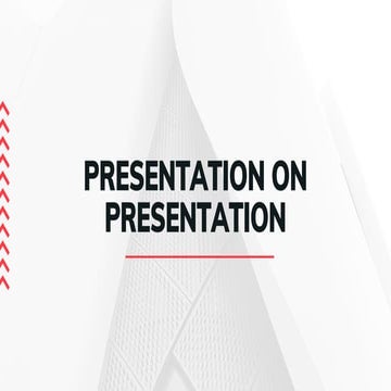 Presentation on Presentation (make an ideal PPT) | PPT
