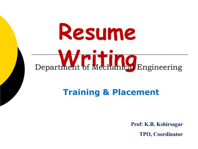 PPT on resumes writing tips UG - Pptonresumeswriting 240206131217 45244358 Thumbnail 