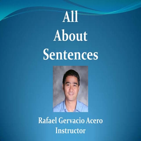 Sentences...