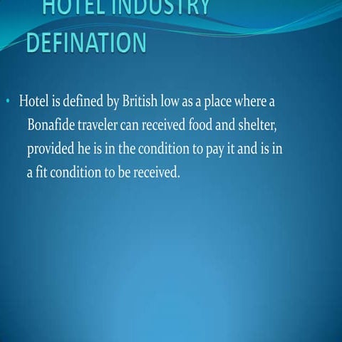 Ppt on serivcing in hotel