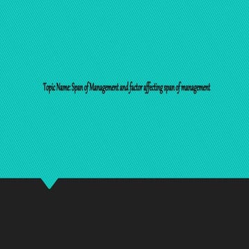 PPT on span of management.pptx