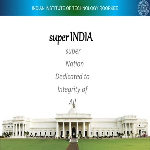  ppt on super india