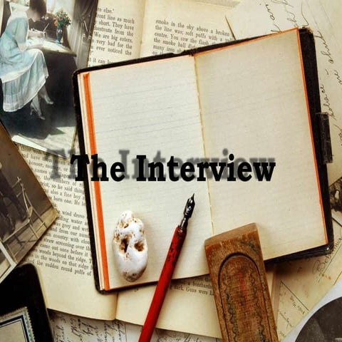 Interview and its types