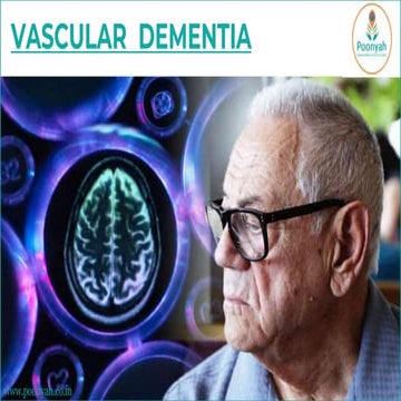 Vascular Dementia In the Elderly