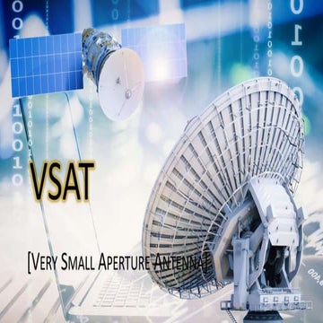 ppt presentation on vsat technology
