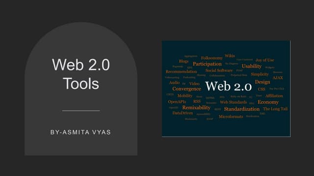 ppt on Web tools 2.0 Ict work by asmita vyas.pptx