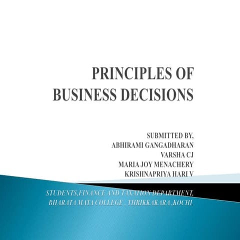 PRICING IN DIFFERENT MARKETS                                                 ...