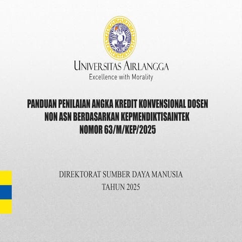 PPT PANDUAN PAK DOSEN NON ASN 2025 DOSEN BARU | PPTX