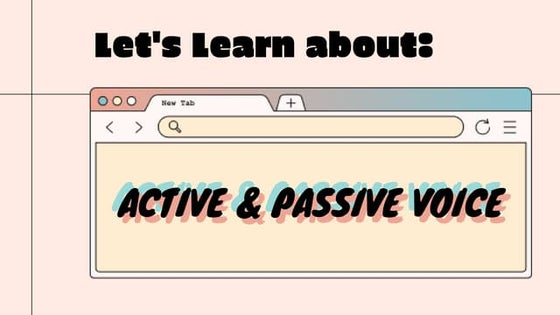 Cute Colorfull Passive Voice Presentation.pptx