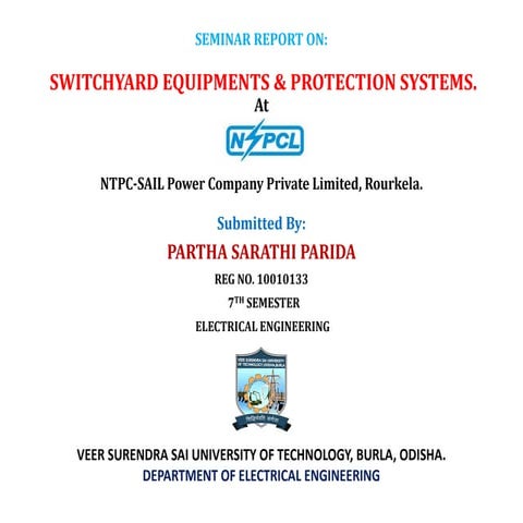 SWITCHYARD EQUIPMENTS & PROTECTION SYSTEMS
