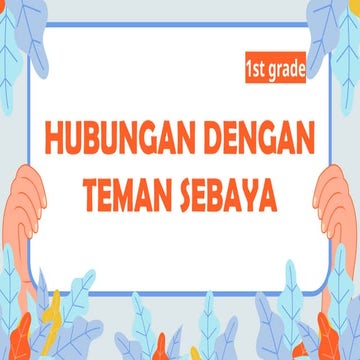 pengaruh teman sebaya terhadap perkembangan pembelajaran siswa | PPTX