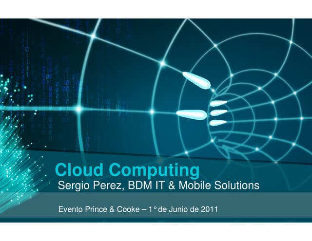 Cloud Computing - Sergio Pérez
