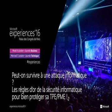 Peut-on survivre à une attaque informatique ? Les règles d’or de la sécurité ...