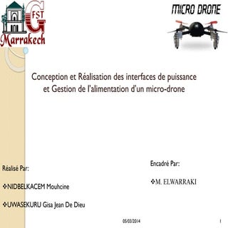 Gestion de la batterie d'un micro-d...