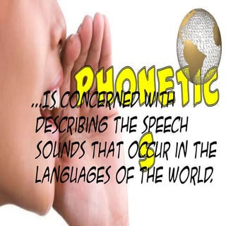 Phonetics 