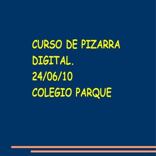 Ppt pizarra digital