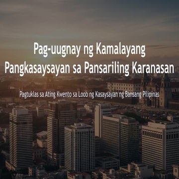 LEADERSHIP TRAINING MODULE TAGALOG VERSION | PPTX