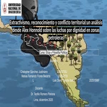 Extractivism, Recognition, and Territorial Conflict: Analyzing Social ...