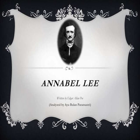 PowerPoint Poetry Blog Annabel Lee by Edgar Allan Poe