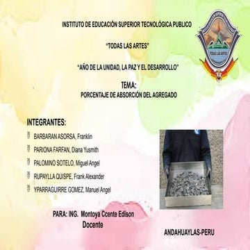 PPT PORCENTAJE DE ABSORCION Y CALCULO DENSIDAD-1.pptx