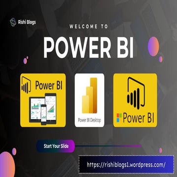 Introduction to Power BI it's components, uses and employment opportunities.