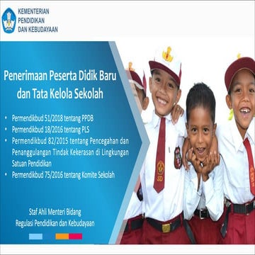 PPDB dan Tata Kelola Sekolah