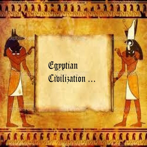 egyptian civilization