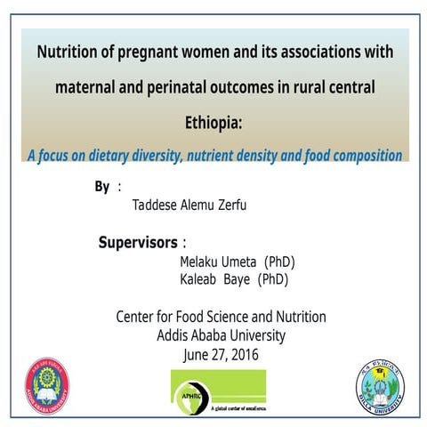 Necessary Nutrition for the Pregnant Women | PPT