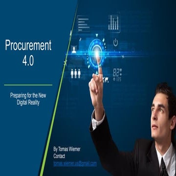 Ppt presentation procurement 4.0 digital transformation july 2018 final