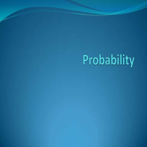 Ppt probability | PPTX | Poker and Professional Gambling | Sports