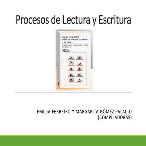 Ppt procesos de lectura y escritura | PPTX