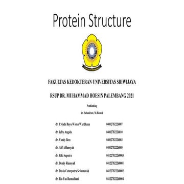 PPT Protein Structure.pptx