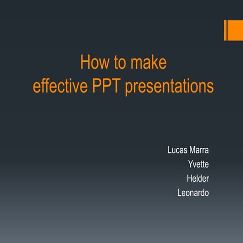 Ppt prsentation