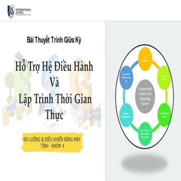 the real-time operating system and real-time programming | PPTX