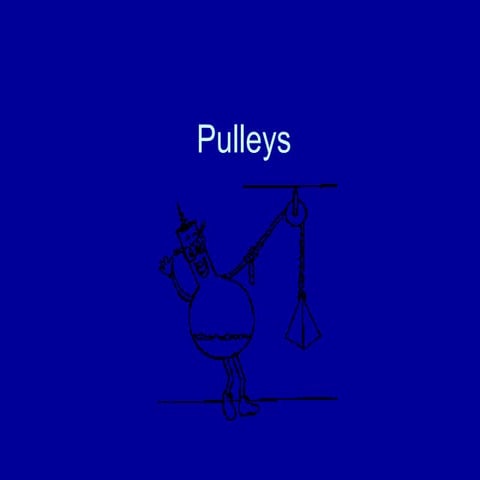 Ppt Pulleys