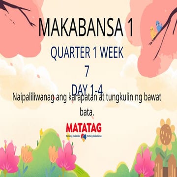 PPT Q1 Week7 Grade 1 MAKABANSA MATATAG (1).pptx