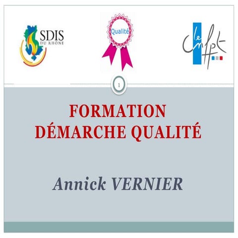 PPTQUALITESDIS69 demarche de la qualite ppt | PPTX