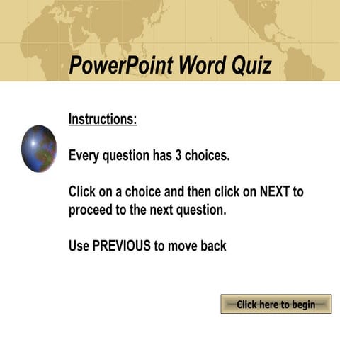Ppt quiz