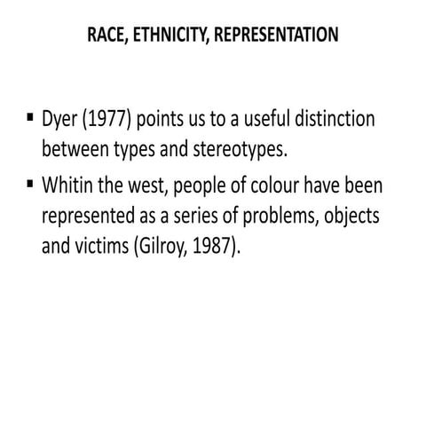 Ppt race, ethnicity, representation