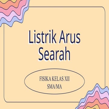 PPT MATERI FISIKA RANGAKAIAN LISTRIK.pptx