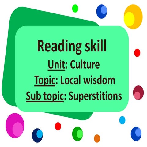 CLIL activity : Wonderful light | PPT