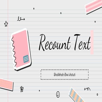PPT Recount Text.pptx