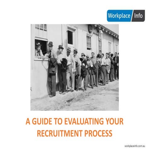 A Guide to Evaluating Your Recruitment Process