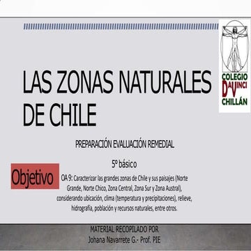 Zonas naturales de chile......norte grande | PPTX