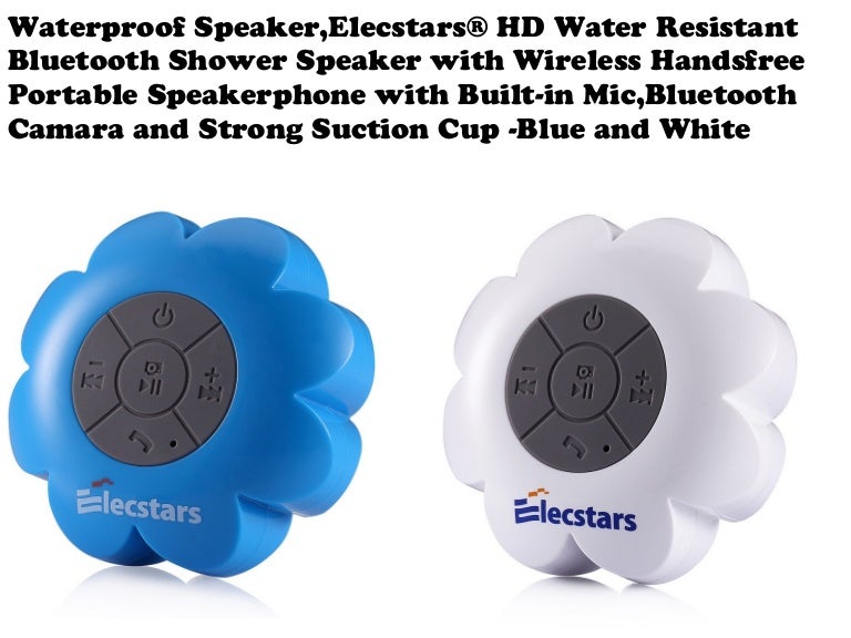 elecstars shower speaker