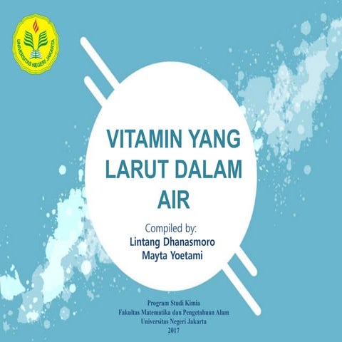 Ppt revisi vitamin larut air